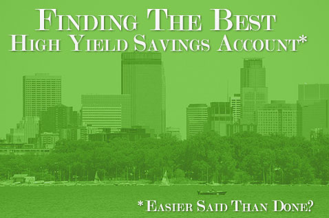 Post image for Finding The Best High Yield Savings Account: Rates, Features And Ease Of Use