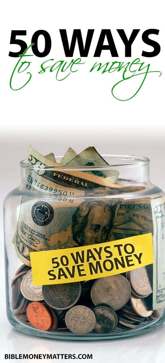 50 Easy Ways To Save Money Every Month